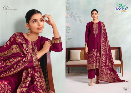 Avon Trendz Tilla Silk Vol 2 Silk Dress Material - Amrah Wholesale