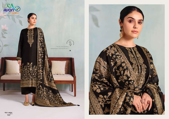 Avon Trendz Tilla Silk Vol 2 Silk Dress Material