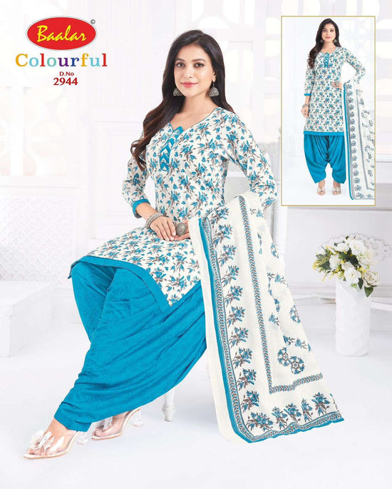 Baalar Colourful Vol 29 Pure Cotton Dress Material - Amrah Wholesale