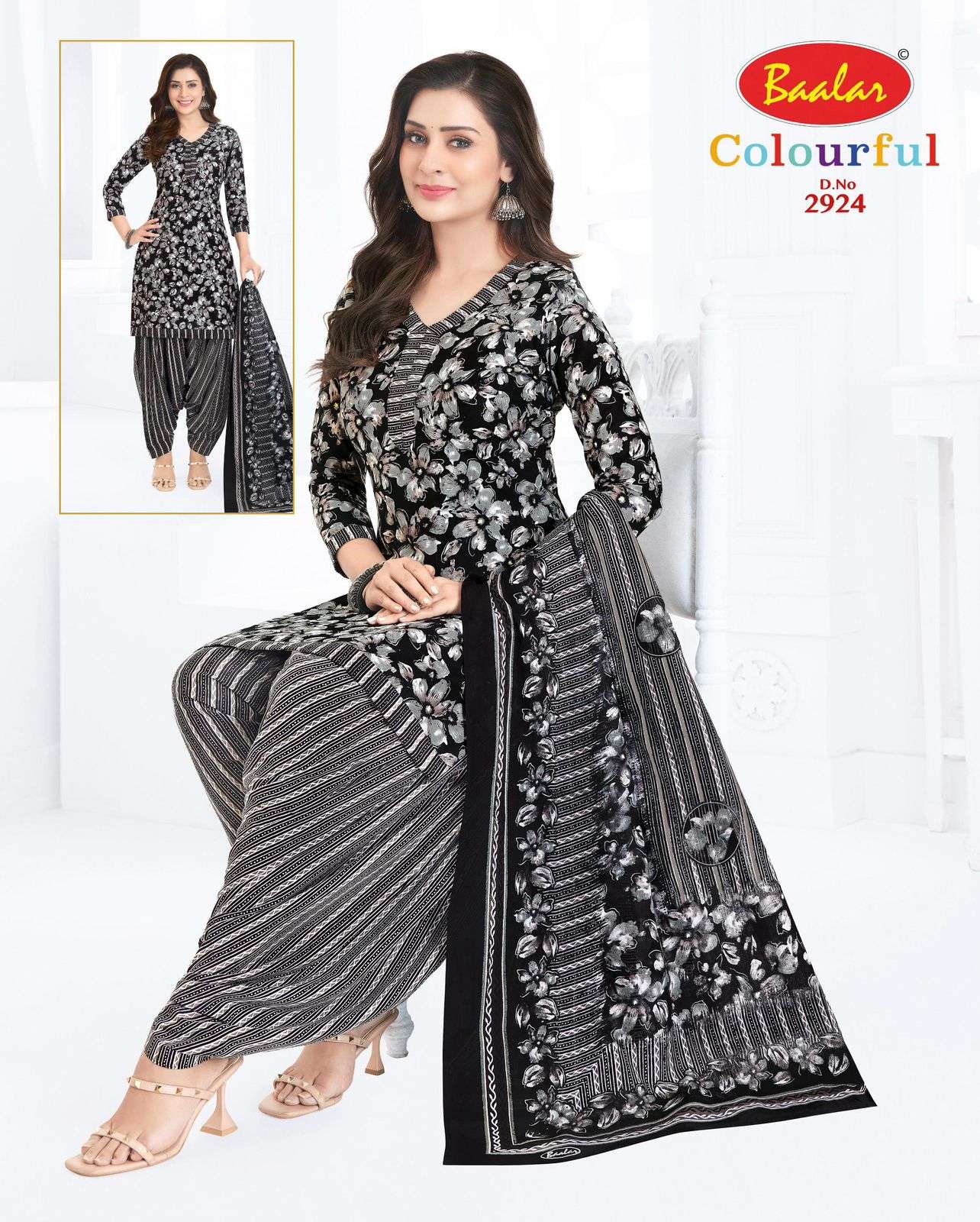 Baalar Colourful Vol 29 Pure Cotton Dress Material - Amrah Wholesale