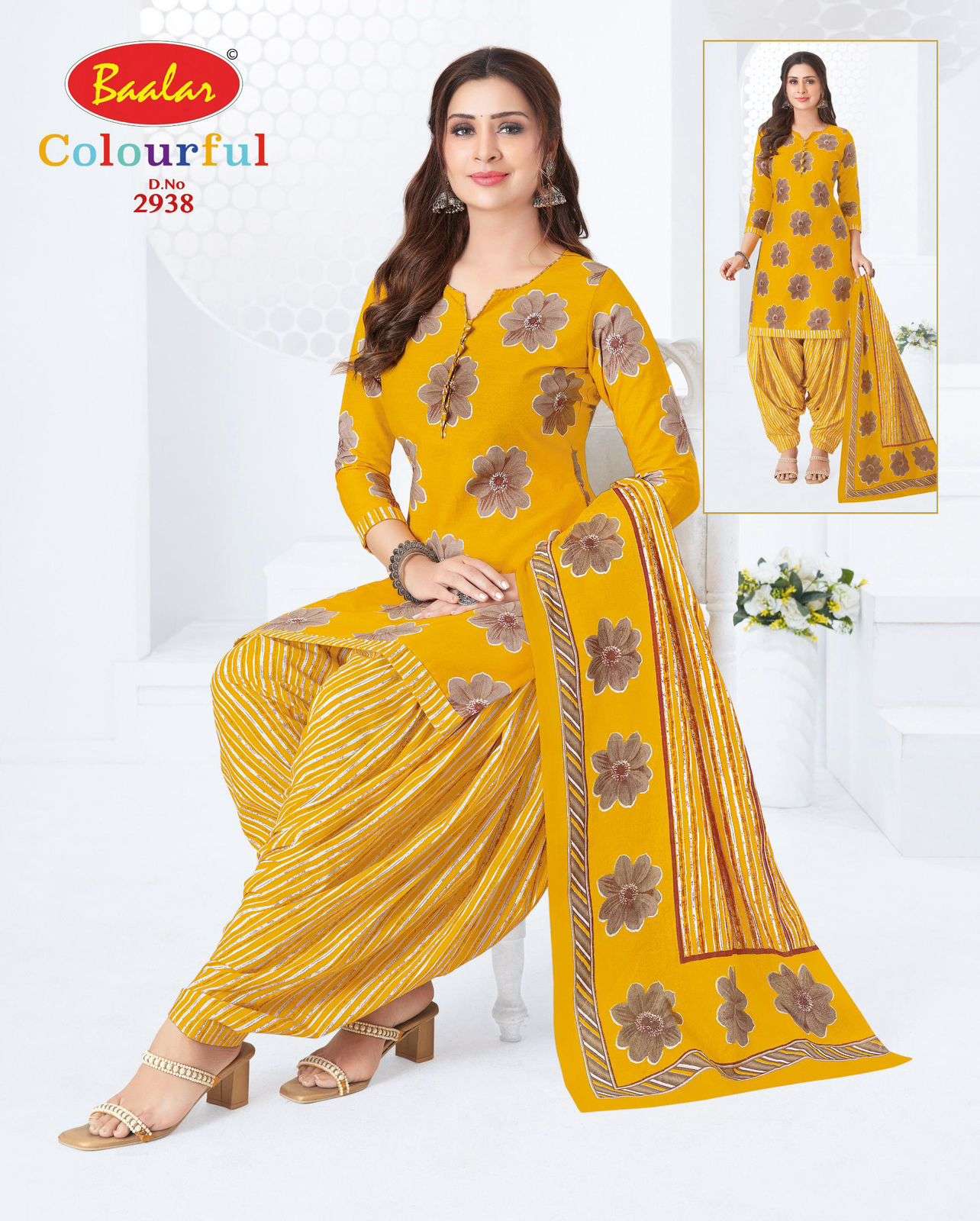 Baalar Colourful Vol 29 Pure Cotton Dress Material - Amrah Wholesale