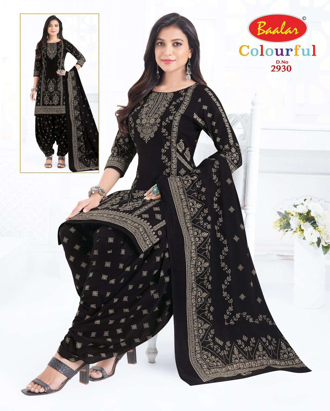 Baalar Colourful Vol 29 Pure Cotton Dress Material - Amrah Wholesale