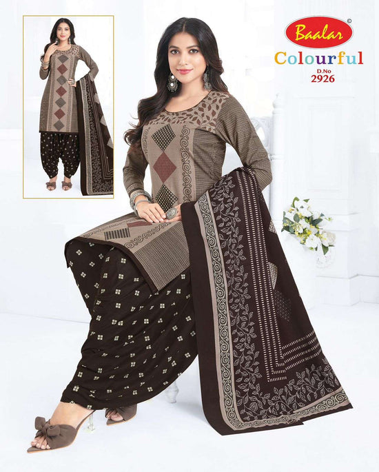 Baalar Colourful Vol 29 Pure Cotton Dress Material - Amrah Wholesale