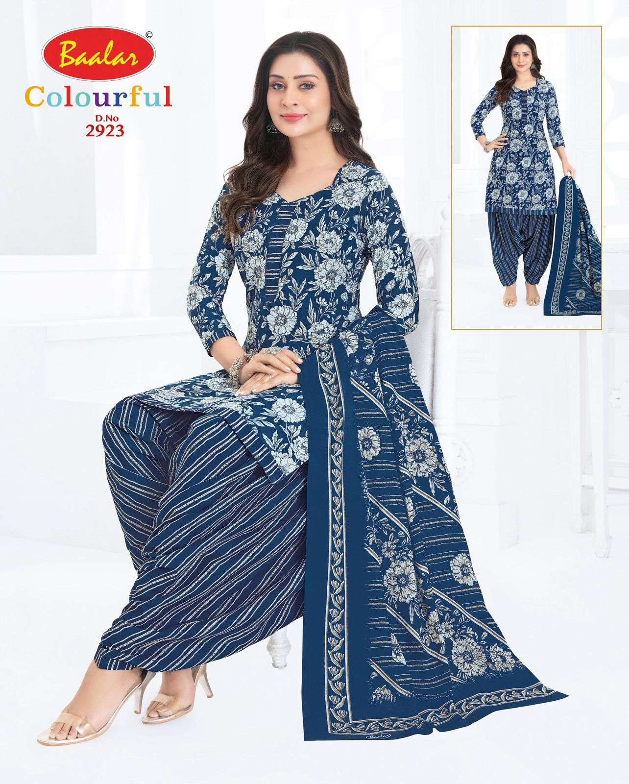 Baalar Colourful Vol 29 Pure Cotton Dress Material - Amrah Wholesale