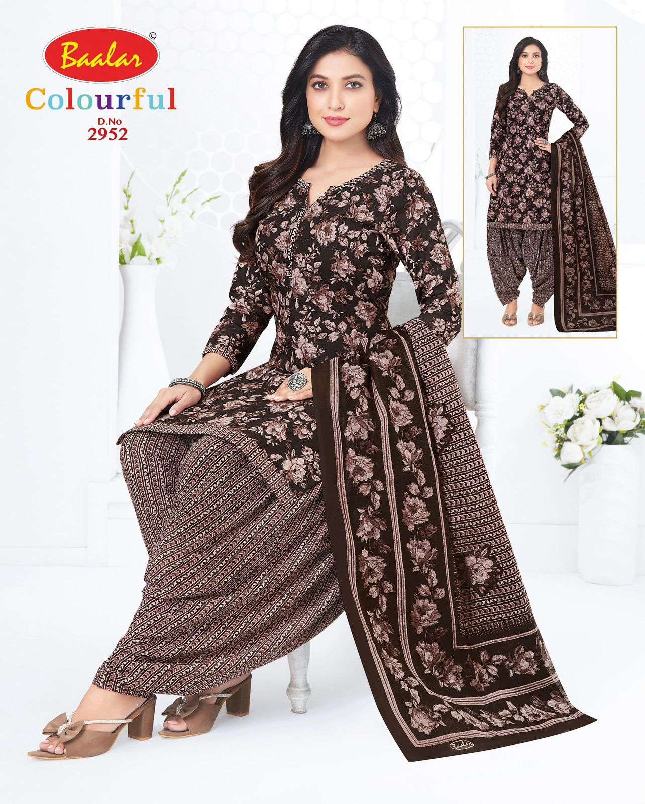 Baalar Colourful Vol 29 Pure Cotton Dress Material - Amrah Wholesale