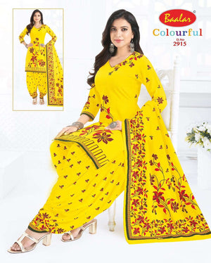 Baalar Colourful Vol 29 Pure Cotton Dress Material - Amrah Wholesale