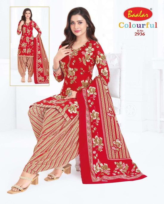 Baalar Colourful Vol 29 Pure Cotton Dress Material - Amrah Wholesale