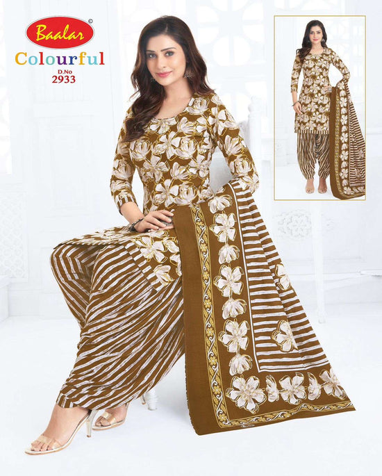 Baalar Colourful Vol 29 Pure Cotton Dress Material - Amrah Wholesale