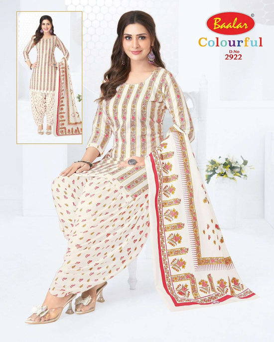 Baalar Colourful Vol 29 Pure Cotton Dress Material - Amrah Wholesale