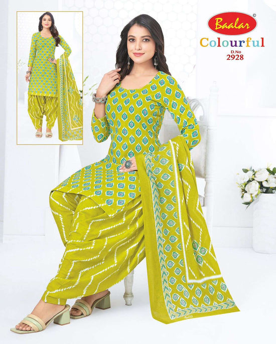 Baalar Colourful Vol 29 Pure Cotton Dress Material - Amrah Wholesale
