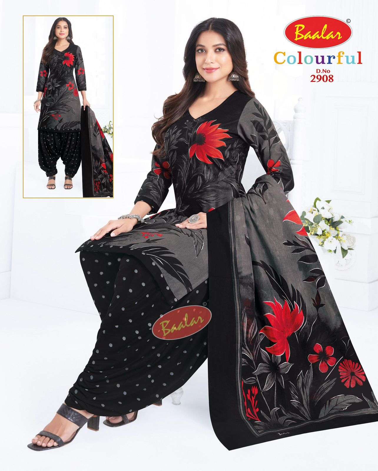 Baalar Colourful Vol 29 Pure Cotton Dress Material - Amrah Wholesale