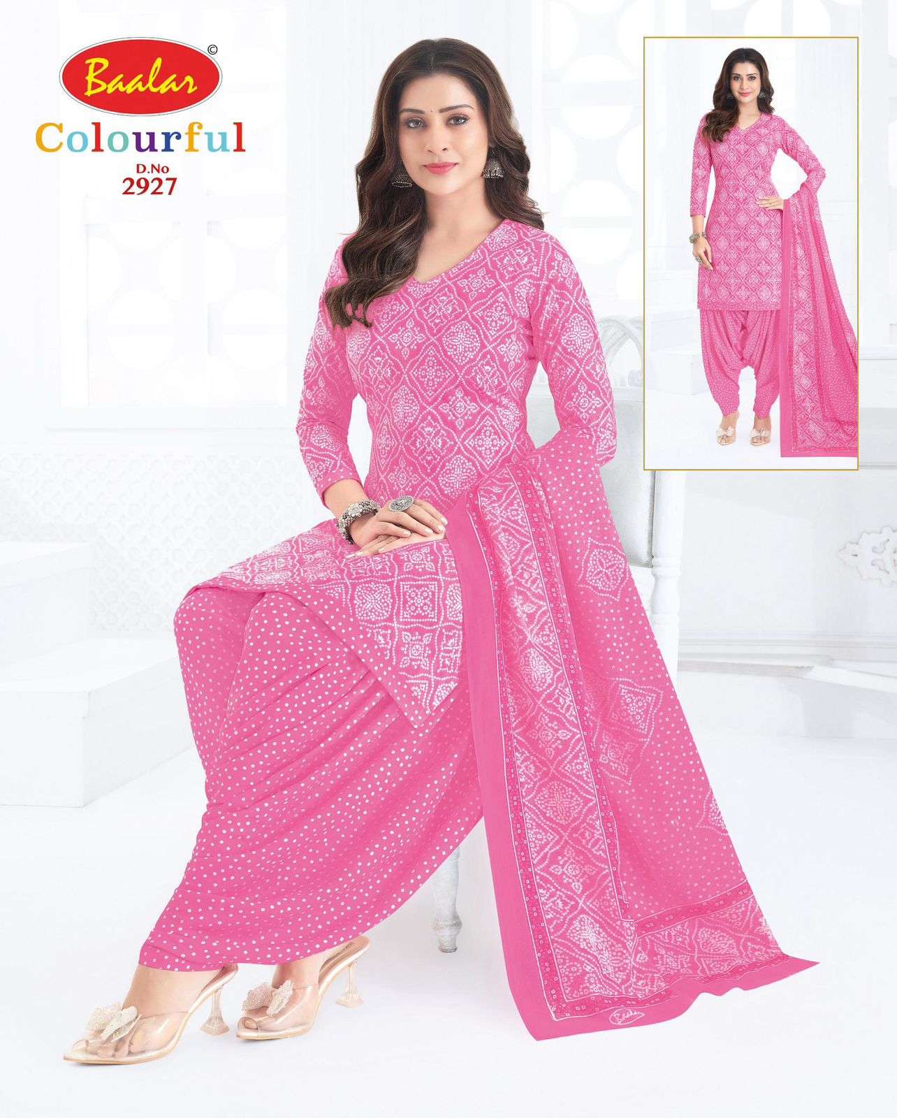 Baalar Colourful Vol 29 Pure Cotton Dress Material - Amrah Wholesale