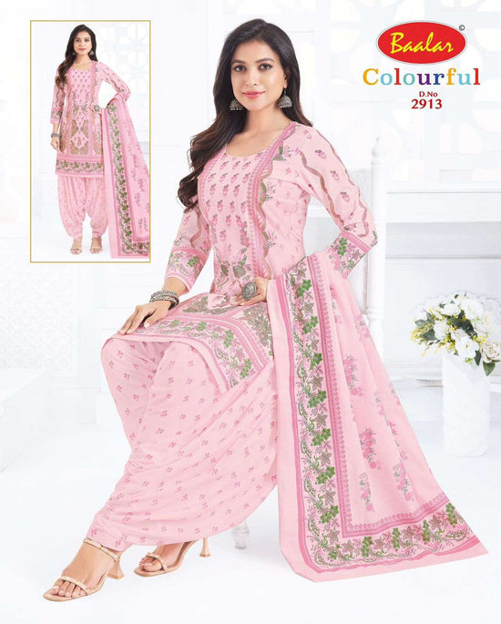 Baalar Colourful Vol 29 Pure Cotton Dress Material - Amrah Wholesale