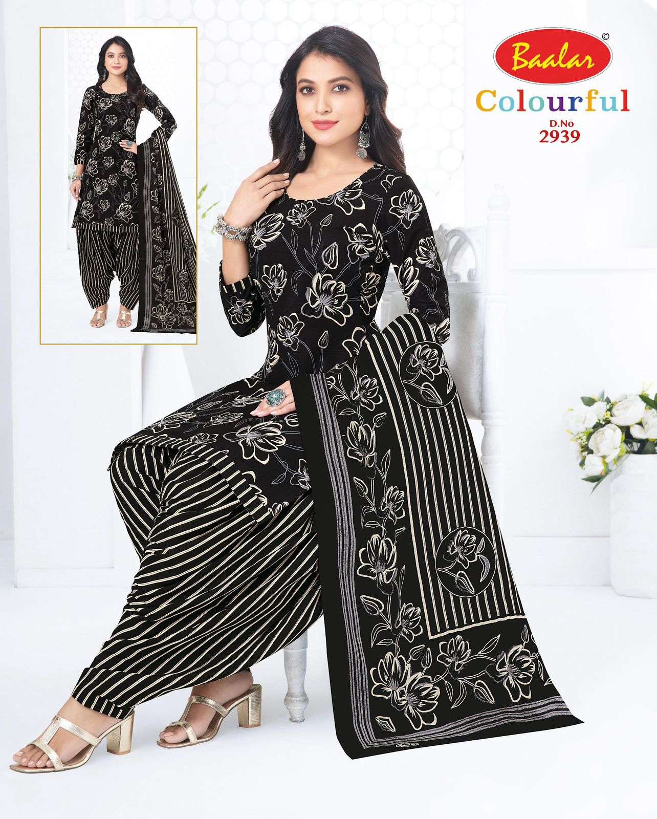 Baalar Colourful Vol 29 Pure Cotton Dress Material - Amrah Wholesale