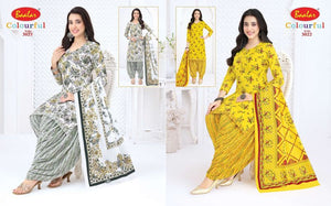 Baalar Colourful Vol 30 Pure Cotton Printed Dress Material