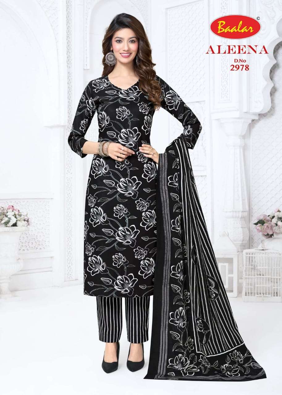 Baalar Fabrics Aleena Vol 29 Cotton Dress Material - Amrah Wholesale
