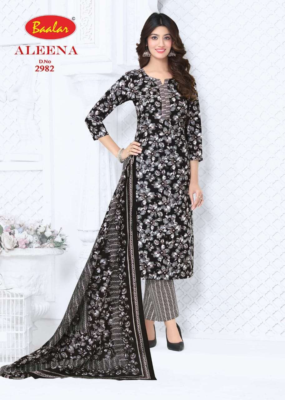 Baalar Fabrics Aleena Vol 29 Cotton Dress Material - Amrah Wholesale