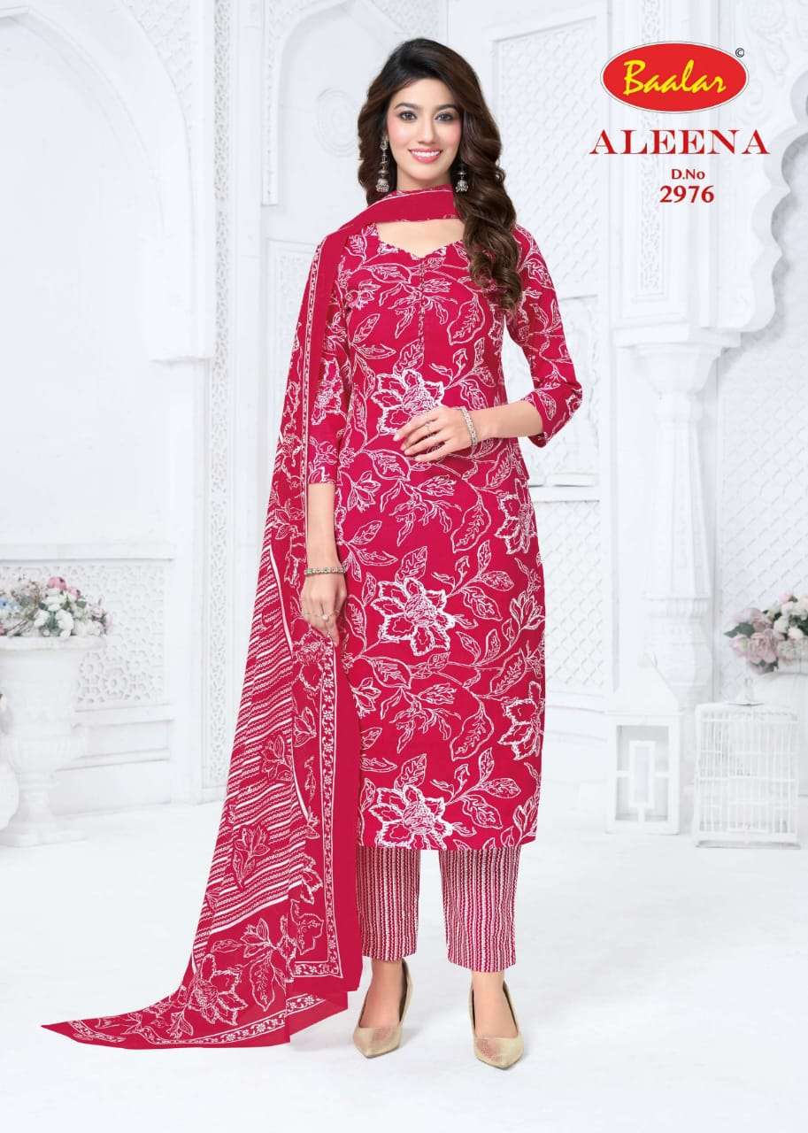 Baalar Fabrics Aleena Vol 29 Cotton Dress Material - Amrah Wholesale