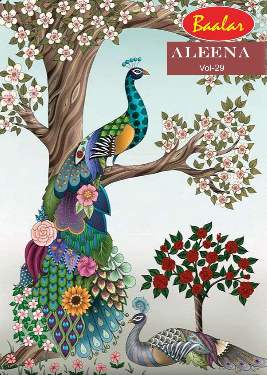 Baalar Fabrics Aleena Vol 29 Cotton Dress Material - Amrah Wholesale