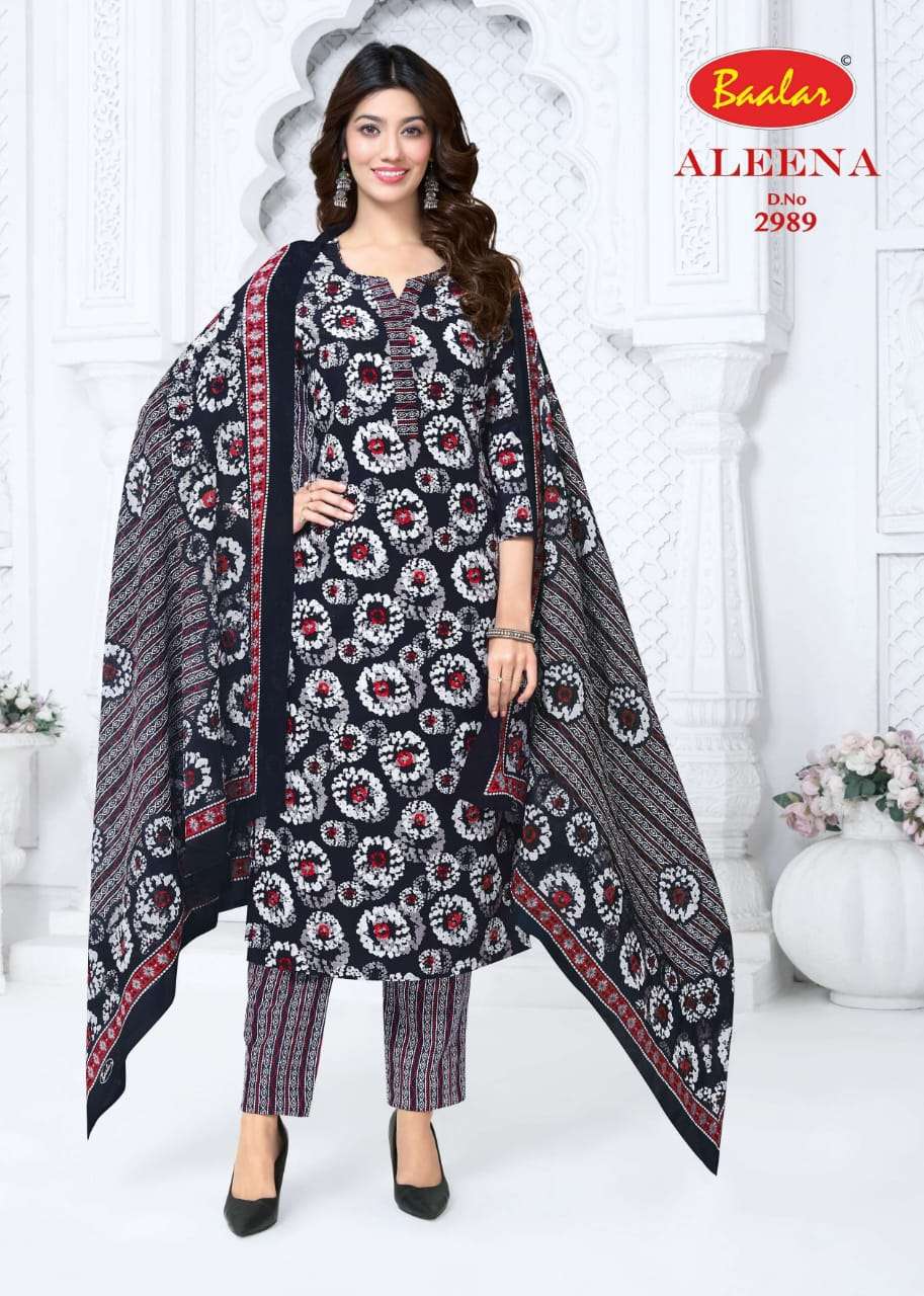Baalar Fabrics Aleena Vol 29 Cotton Dress Material - Amrah Wholesale