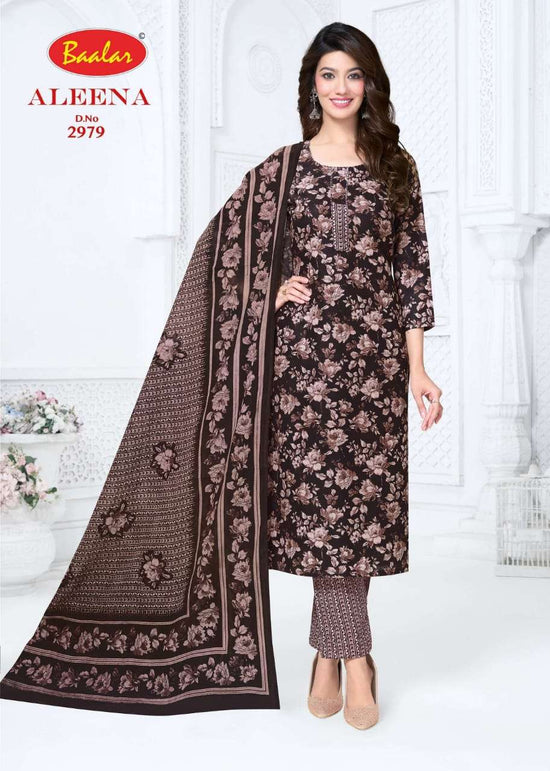Baalar Fabrics Aleena Vol 29 Cotton Dress Material - Amrah Wholesale