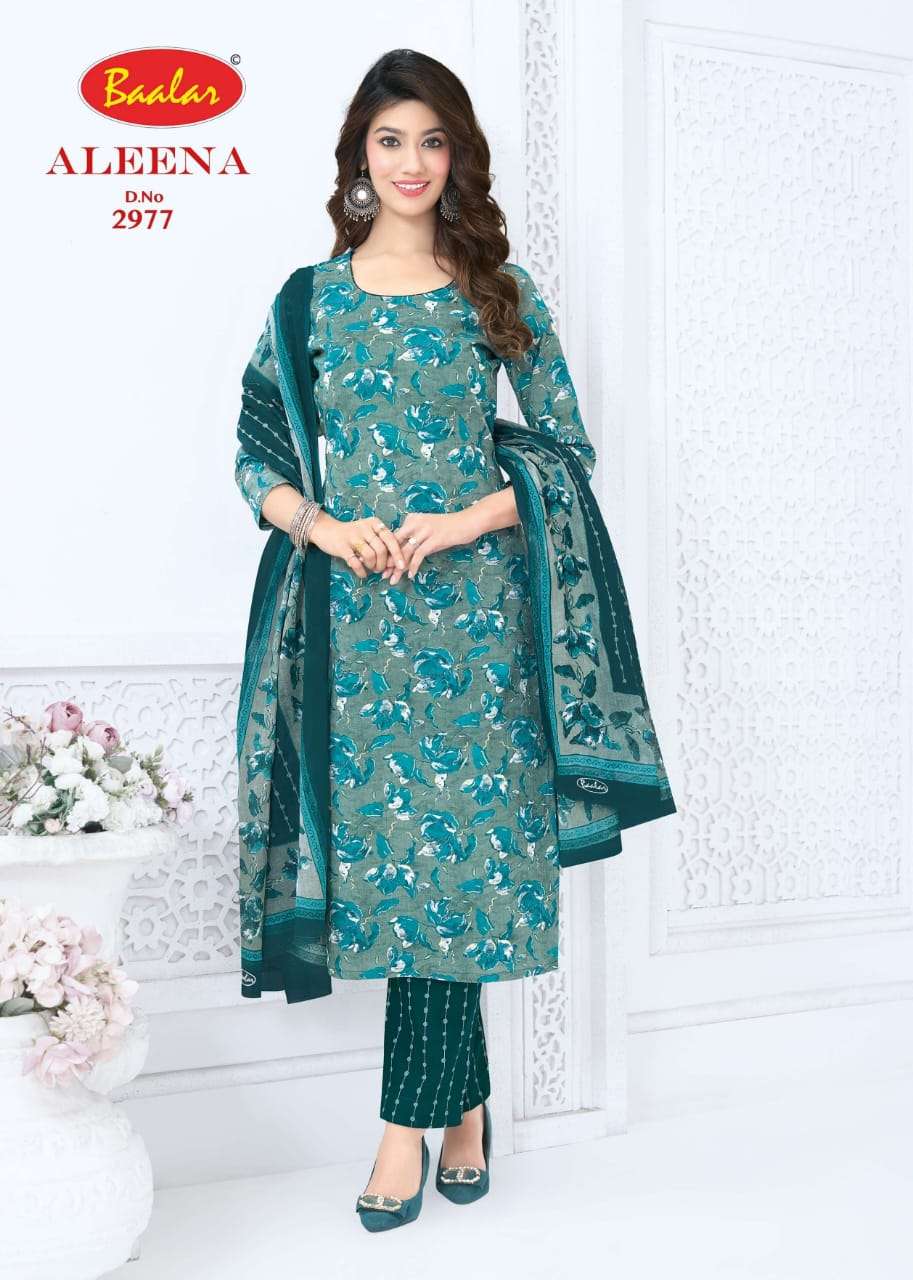 Baalar Fabrics Aleena Vol 29 Cotton Dress Material - Amrah Wholesale