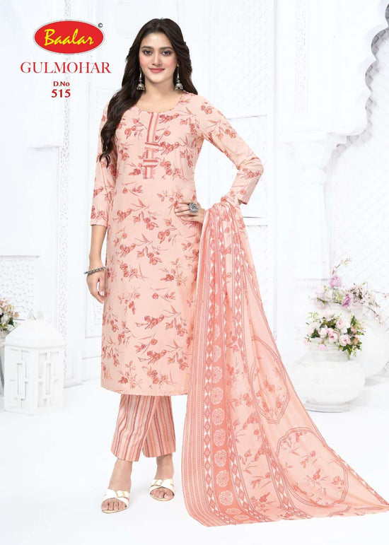 Baalar Gulmohar Vol 5 Pure Lawn Cotton Dress Material - Amrah Wholesale