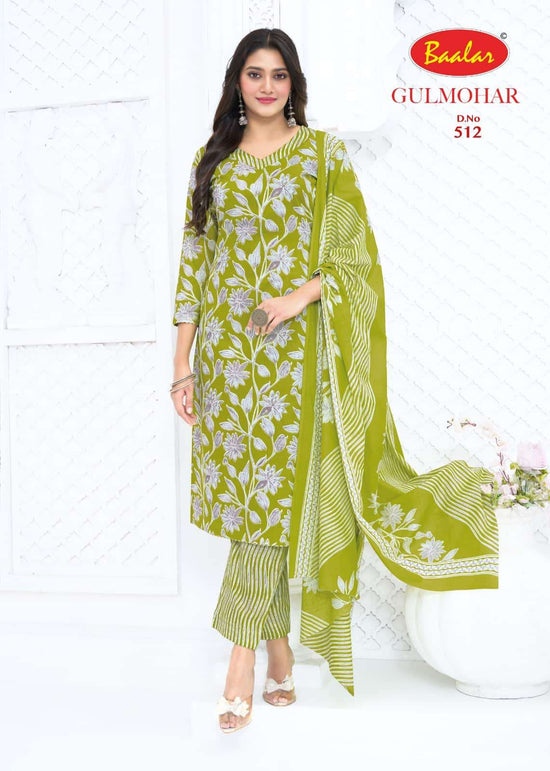 Baalar Gulmohar Vol 5 Pure Lawn Cotton Dress Material - Amrah Wholesale