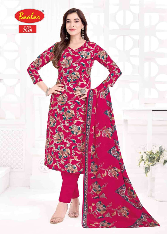 Baalar Pashmina Vol 7 Heavy Lawn Cotton Dress Material - Amrah Wholesale