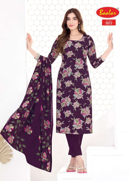 Baalar Pashmina Vol 7 Heavy Lawn Cotton Dress Material - Amrah Wholesale
