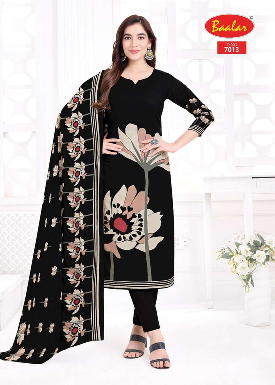 Baalar Pashmina Vol 7 Heavy Lawn Cotton Dress Material - Amrah Wholesale