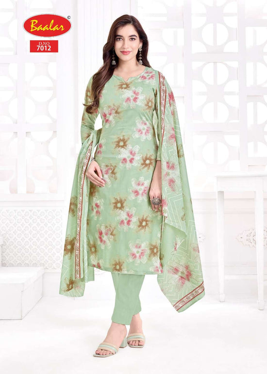 Baalar Pashmina Vol 7 Heavy Lawn Cotton Dress Material - Amrah Wholesale