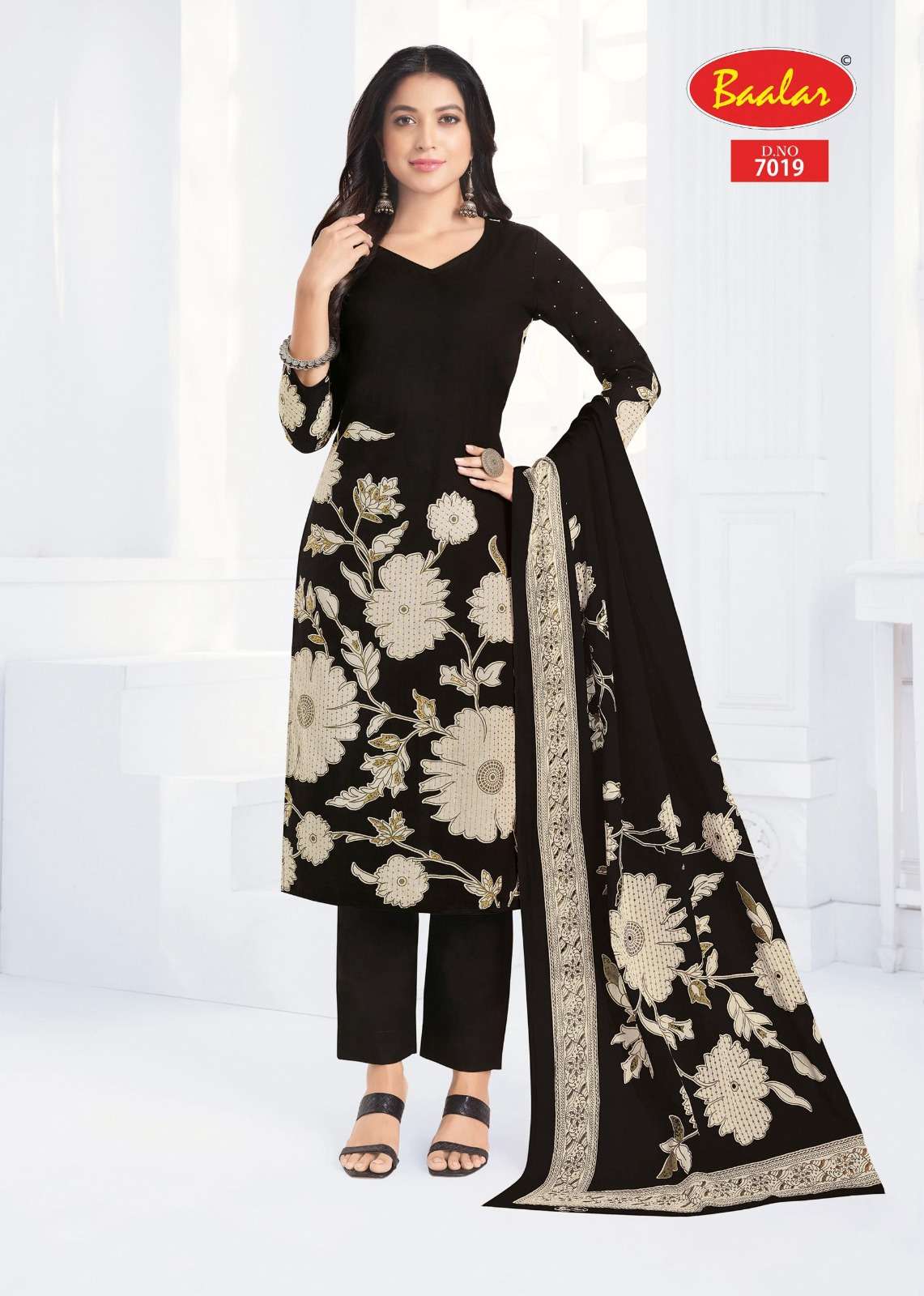 Baalar Pashmina Vol 7 Heavy Lawn Cotton Dress Material - Amrah Wholesale