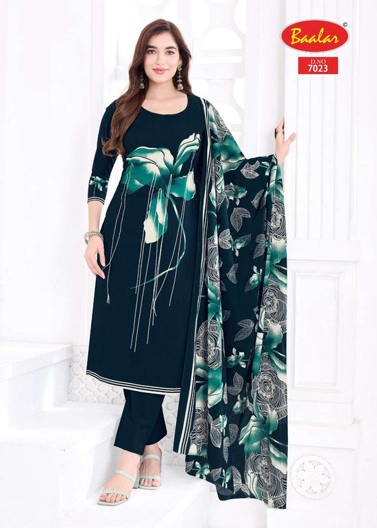Baalar Pashmina Vol 7 Heavy Lawn Cotton Dress Material - Amrah Wholesale