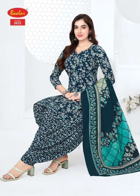 Baalar Fabrics Zaara Vol 36 Heavy Cotton Printed Dress Material