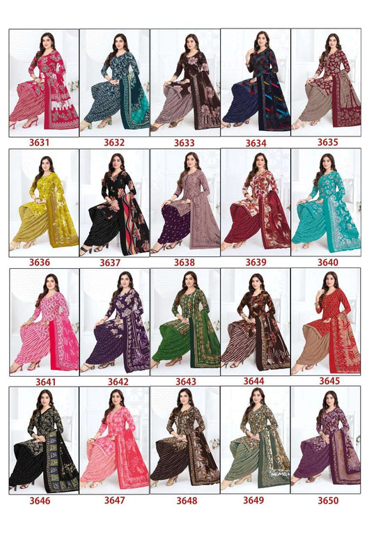 Baalar Fabrics Zaara Vol 36 Heavy Cotton Printed Dress Material