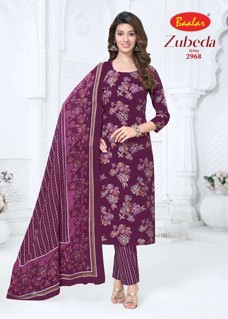 Baalar Zubeda Vol 29 Pure Cotton Dress Material - Amrah Wholesale
