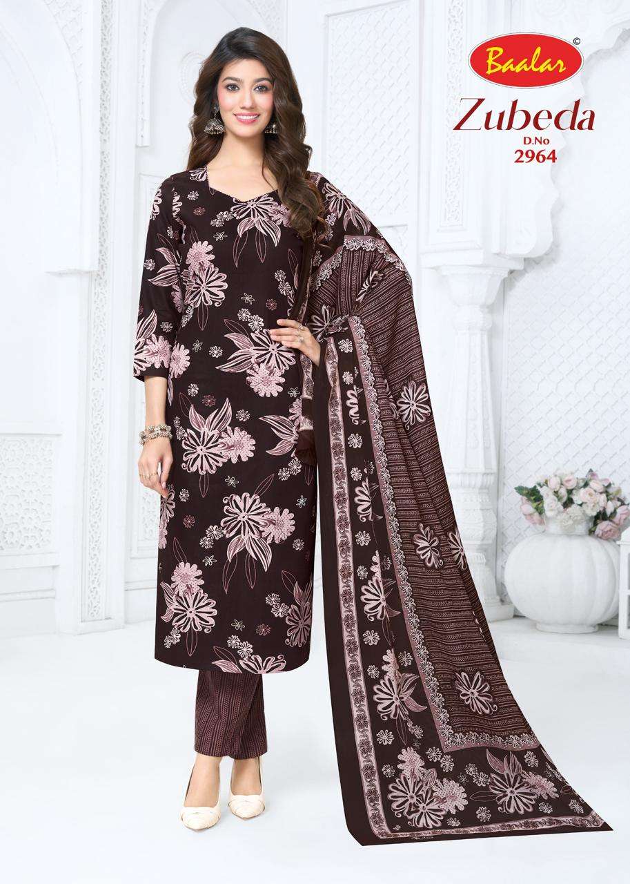 Baalar Zubeda Vol 29 Pure Cotton Dress Material - Amrah Wholesale