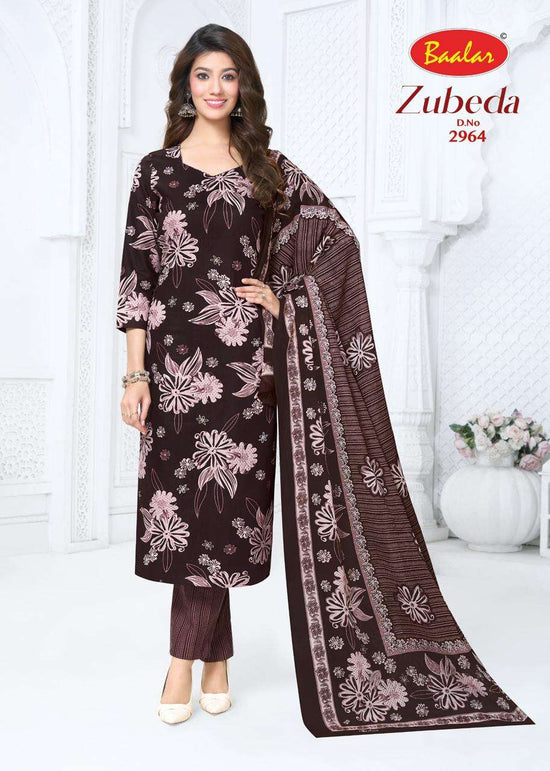 Baalar Zubeda Vol 29 Pure Cotton Dress Material - Amrah Wholesale