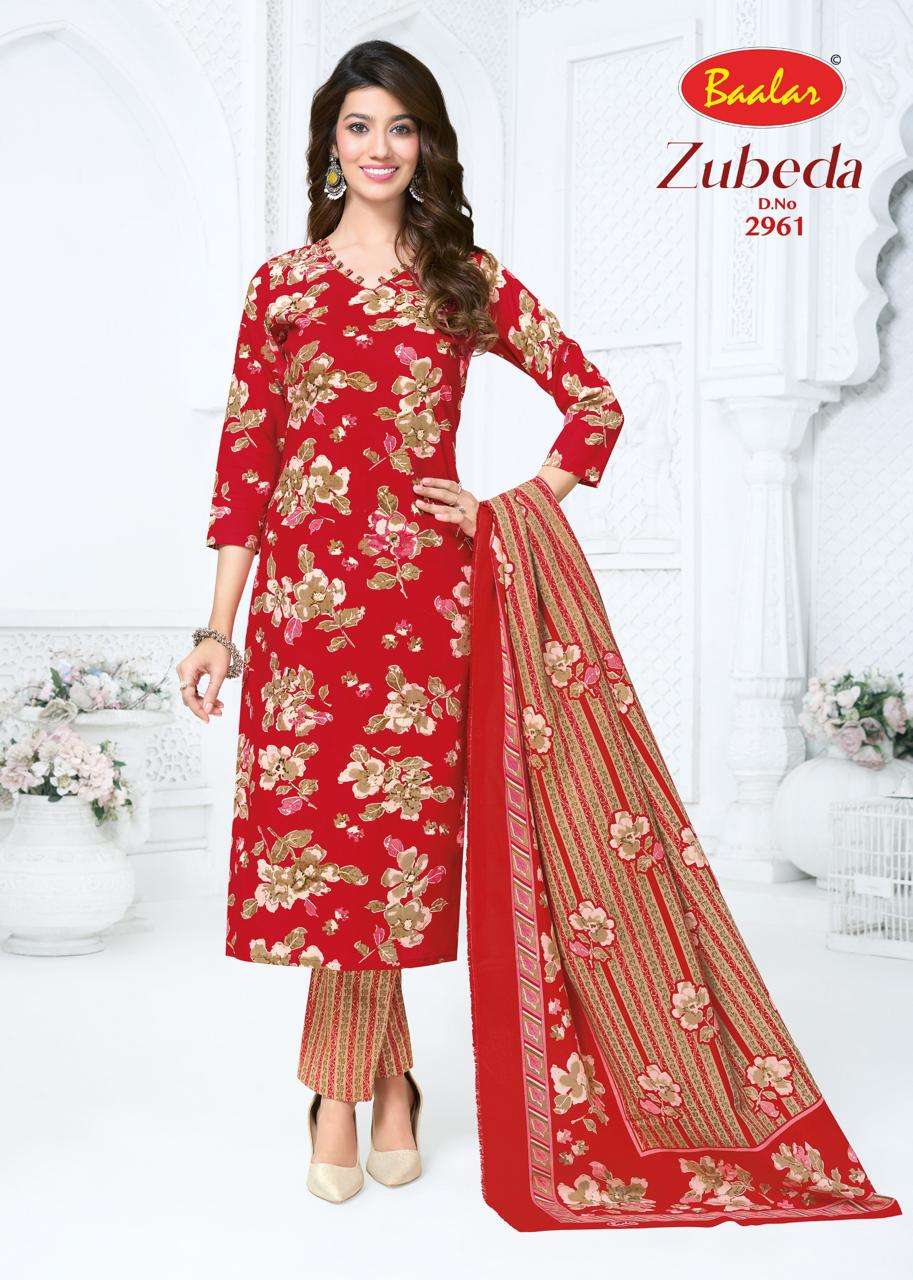Baalar Zubeda Vol 29 Pure Cotton Dress Material - Amrah Wholesale