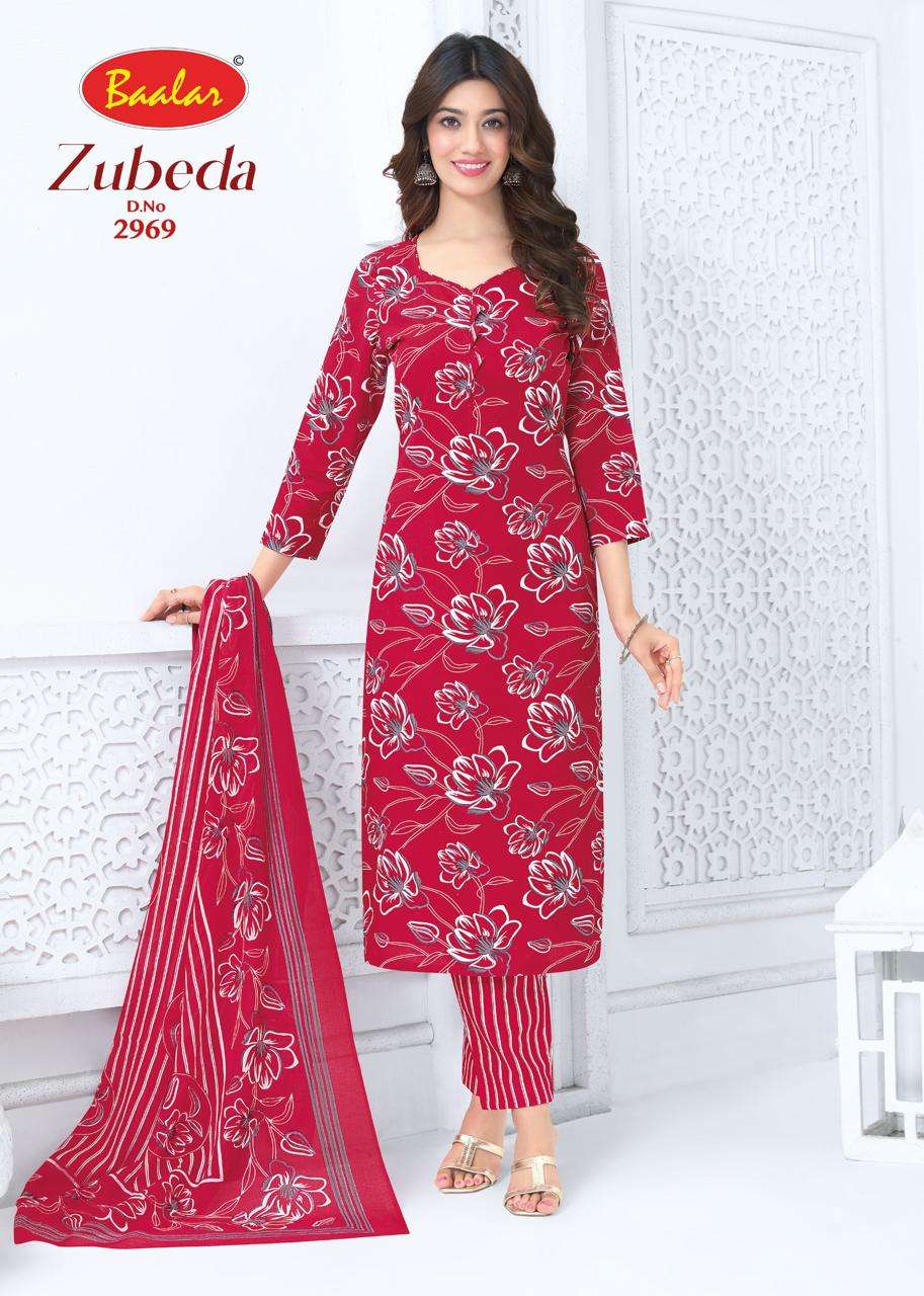 Baalar Zubeda Vol 29 Pure Cotton Dress Material - Amrah Wholesale