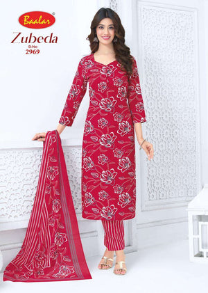 Baalar Zubeda Vol 29 Pure Cotton Dress Material - Amrah Wholesale