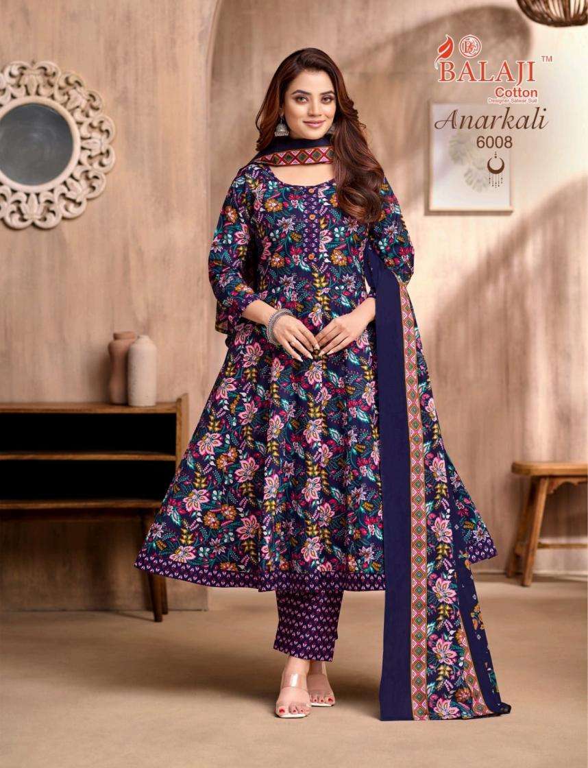 Balaji Cotton Anarkali Vol - 6 - Amrah Wholesale