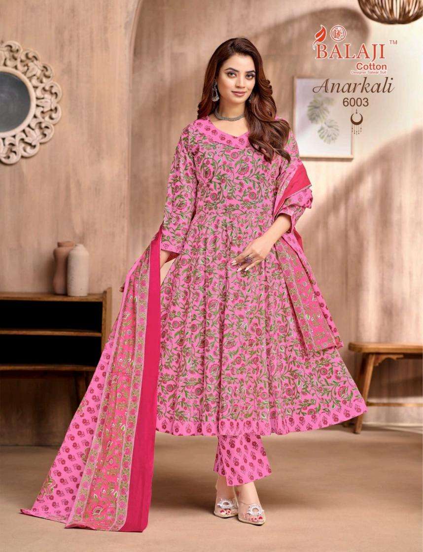 Balaji Cotton Anarkali Vol - 6 - Amrah Wholesale