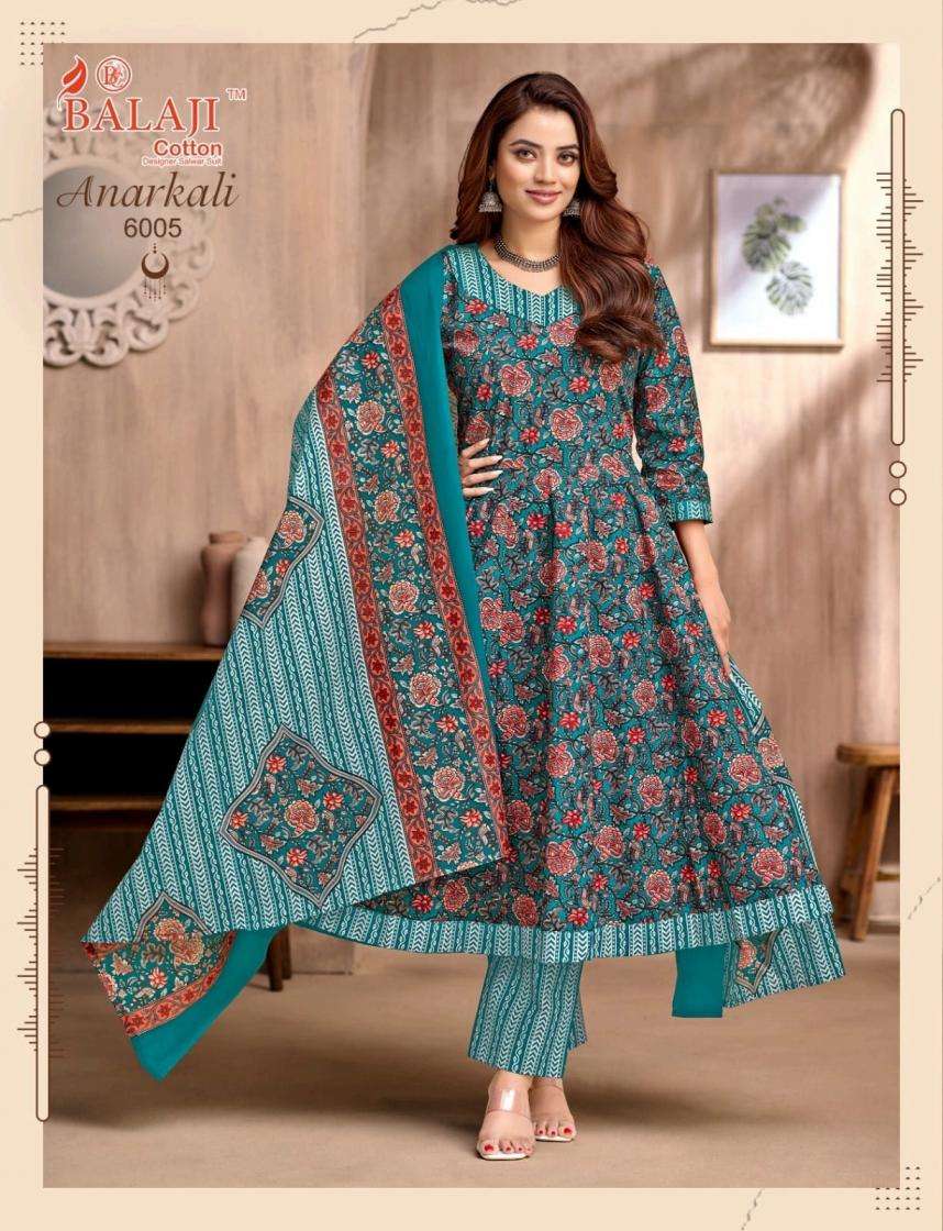 Balaji Cotton Anarkali Vol - 6 - Amrah Wholesale