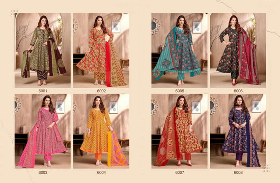 Balaji Cotton Anarkali Vol - 6 - Amrah Wholesale