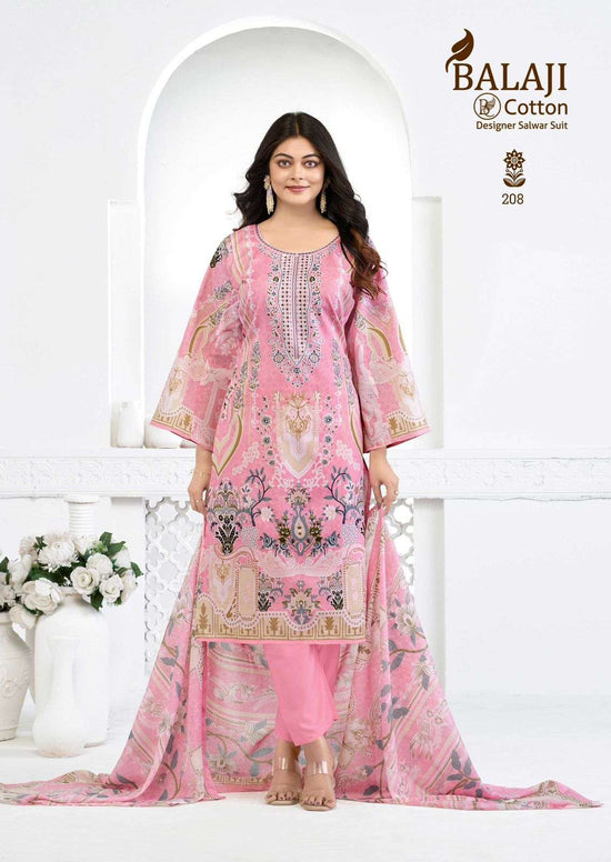Balaji Cotton Nargis Vol 2 Pure Cotton Pakistani Suit - Amrah Wholesale