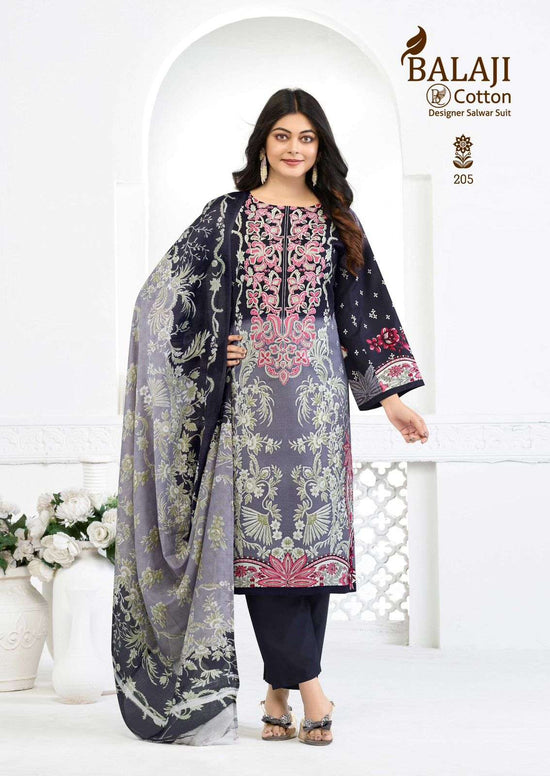 Balaji Cotton Nargis Vol 2 Pure Cotton Pakistani Suit - Amrah Wholesale