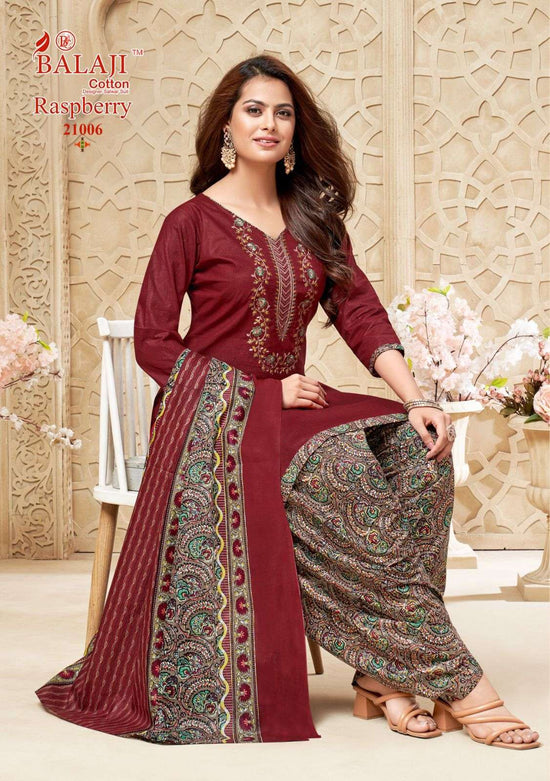 Balaji Cotton Raspberry Vol-21
