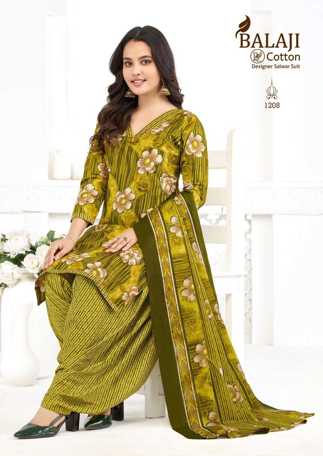 Balaji Cotton Sui Dhaaga Vol 12 Cotton Dress Material - Amrah Wholesale